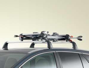 Roof rack A low-weight aerodynamic design that locks securely to the roof and combines with a wide range of purpose designed optional attachments.