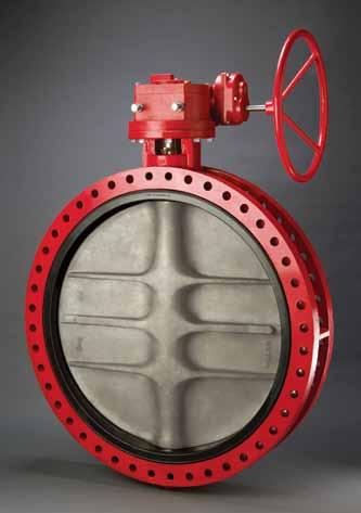32-60 (800mm-1500mm) Series 35F PRESSURE RATINgS Bidirectional BuBBle-tight Shut-Off Downstream Flanges/Disc in Closed Position 32-60 (800-1500mm) 75 psi (5.