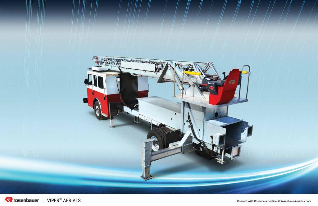 BUILT TO LAST As aerials are a major investment, Rosenbauer designs for dependability, longevity and