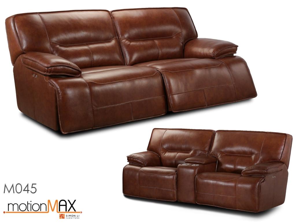 NEW ARRIVAL! 60263 Axel Power Recliner M072 Recliner Pure Italian Leather, Exquisite tailoring, mind numbing attention to detail and a look that cant be ignored!