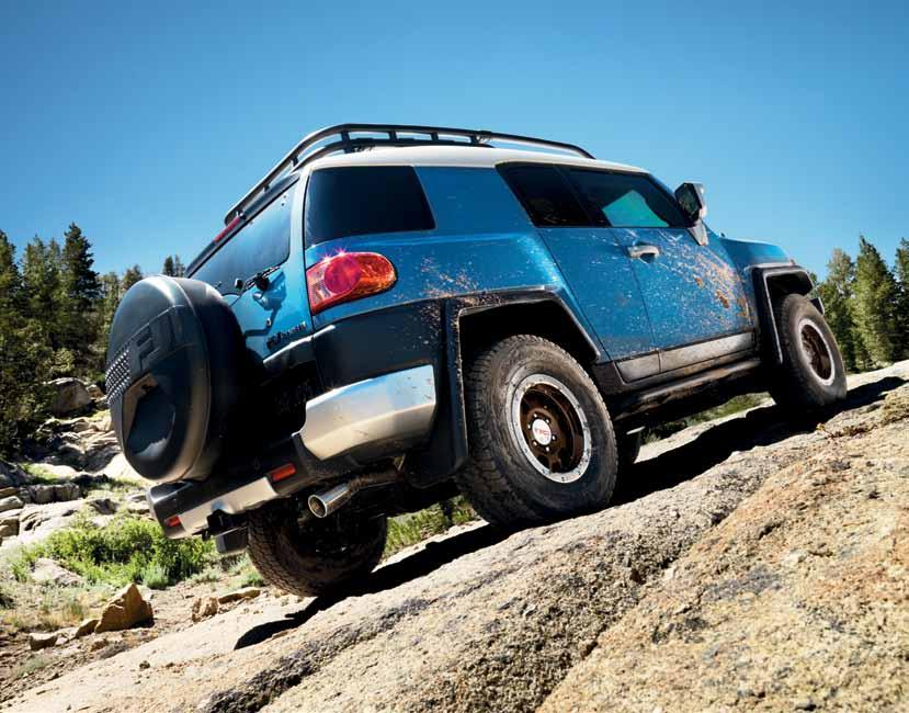 LEGENDARY. RUGGED. GENUINE. Your FJ Cruiser was built to take you places not easily accessible by just any vehicle.