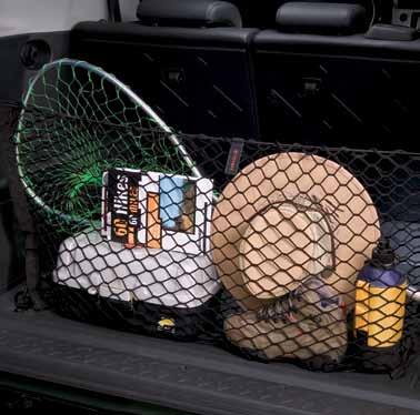Made of sturdy nylon netting to hold your items securely in place.