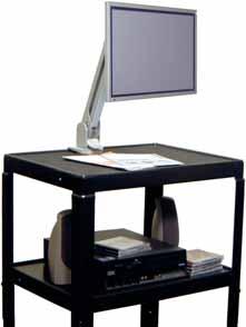 $157 LLMSW - Universal LCD monitor wall mount is a multi-configurable mount as a single arm, double arm articulating or near flush mount. Parts are provided. Holds most 10"-21"LCD monitors.