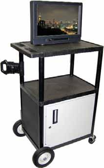 LE48C - Locking cabinet table with surge electric. Wt. 85 lbs. LEB48C - Same as above with 8 big wheels on one end. Wt. 92 lbs. 15 3 ¼ 26 1/2 LE48 W x D x 48 H 53 Lbs.