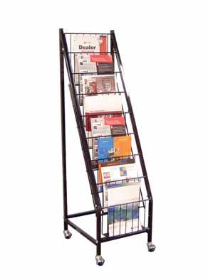 Storage Systems Display Racks LH models feature: Available as wall mounts or desktop application. Clear acrylic pockets.