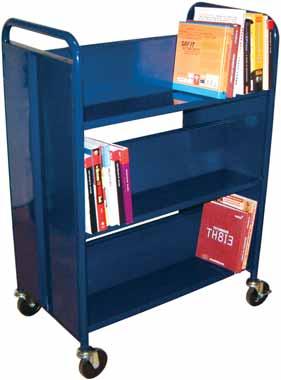 Storage Systems Library Book and Video Trucks Heavy gauge steel construction.