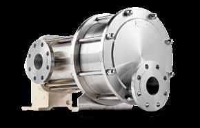Used in multiple fluid handling applications within the food and processing industries, Mouvex eccentric disc pumps can be flushed and cleaned in place without disassembly while