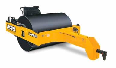 The exciter shaft on these machines is hydraulically driven, vibration can be switched on and off from the towing vehicle, plus there is an electrical