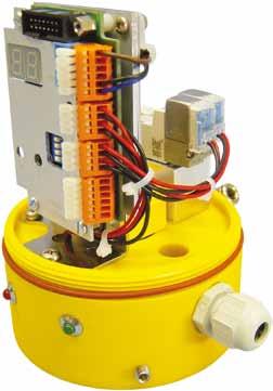 Valve Positioner DigiPos Digital I/P positioner from Guth as standard, lantern with NAMUR interface (DIN/ IEC 534-6) for the integration of other types of controllers DigiPos