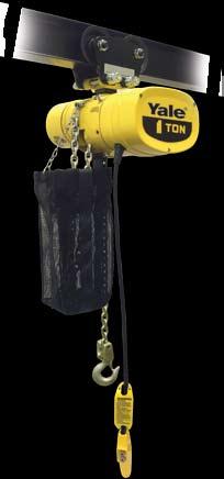 Global King Model KEL Hook & Lug Mounted Electric Hoists TM Single speed standard. Optional -speed or variable frequency control available for precision load spotting.