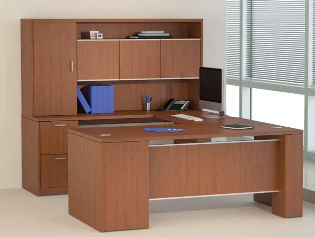 Business 09 Attune Series The harmony of great design. The balance of a personalized workspace with enhanced storage.