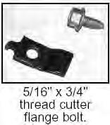 Install with the rod end to the axle mount & the bushing end to the frame mount. (See Photo # 5) 14.