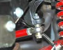 Install the new Skyjacker adjustable track bar by first greasing & installing the two poly bushing & sleeve.