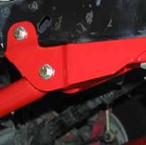 10. Remove the lower control arms & rear lower control arm mounts at the frame. Repeat the process from the front lower control arm mounts. Clean & paint the exposed surfaces.