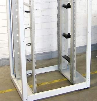 Rack frame is grounded, with 2 grounding points on top and bottom Internal height 42U Width, mm 800 Depth, mm 600, 800 Standard structure Frame Basic framework, 4 pcs adjustable levelling feet, 4 pcs