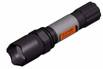 1 ABOUT YOUR FLASHLIGHT The Elcometer 260 UV Pinhole Flashlight is fitted with a one-watt-maximum purple Class 1 LED module.