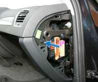 connector (glove compartment) Audi A4 8K, A5 8T, Q5 8R