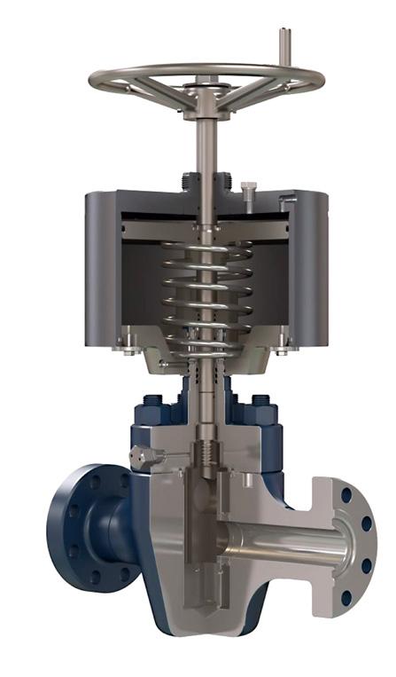 MODEL PMX Piston Actuator with Integrated Manual Override Pneumatic Intro Omni Model PMX pneumatic piston actuators are designed to operate surface safety or shutdown valves on oil & gas wellhead,