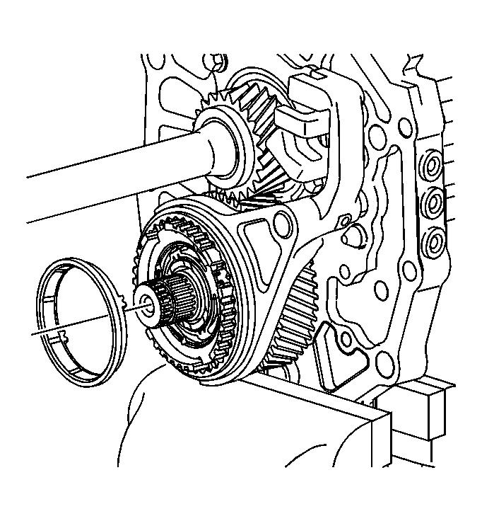 Fig. 67: View Of 5th/Reverse Gear