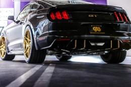Galpin Auto Sports celebrates golden anniversary of Ford Mustang production with modified all-new pony car featuring gold theme Gold powder-coated Whipple supercharger enhances output of 5.