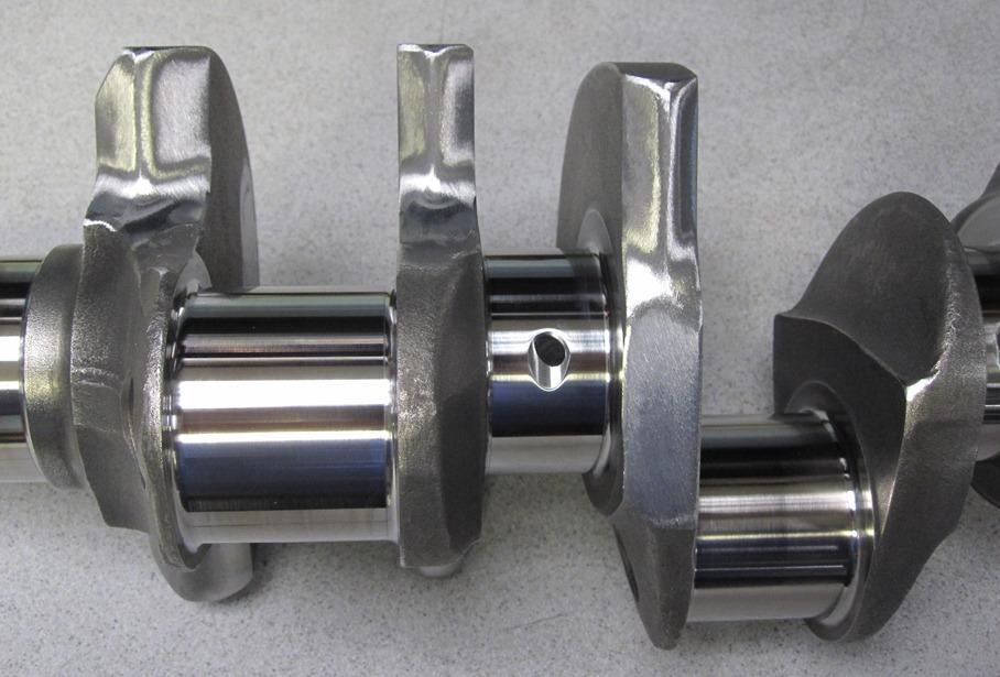 SCAT Crankshaft Finishing Note Effective with all D347SR and S347JR engines