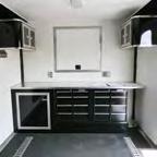 (for countertop pricing, 4ft+ width of trailer) Overhead Cabinets