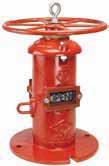 Valves and Accessories FireLock NRS Gate Valve Wall and Upright Post Indicators For Series 772H and Series 772F NRS Gate Valves A B A SERIES 773 Wall Post Indicator SERIES 774 Upright Post Indicator