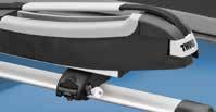 * SOA567P010 Thule Crossbar Set Aero Extended The aero extended crossbars offer an aerodynamic profile that helps to