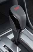 SOA342L136 STI Short Throw Shifter Significantly reduces shift throw lengths for crisper shifts and sportier driving feel. C1010FL050 STI Shift Knob CVT The supreme shift knob for your Impreza.
