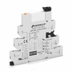 Timers Multifunction Timer 6.2mm wide Din rail mountable multi-function timer MFR-IRC timing relays embody a new strategy for 6.2 mm coupling relays.