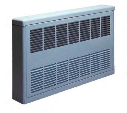 Convector Cabinets TYPE FBS l 20 & 24 HIGH dimensions l ratings TYPE FBS FBS Cabinets with rounded corners is similar to type F except that a lower air intake grille has been added.
