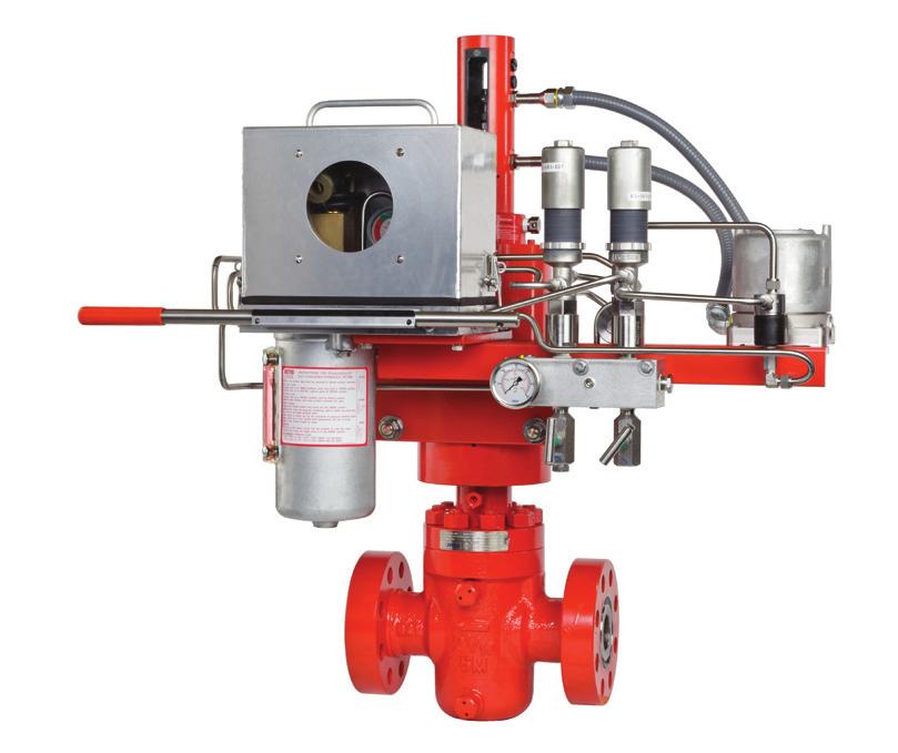Design/Operation Bettis PWP TM series is a self-contained hydraulic emergency shutdown system.