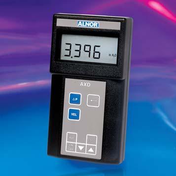 AXD560 positive and negative pressure ports measures negative or positive pressure without switching hoses AXD540 stores up to three different K factors includes CompuDat software and interface cable