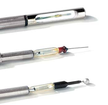 The three models each incorporate a different sensor configuration and all are available in four probe lengths.