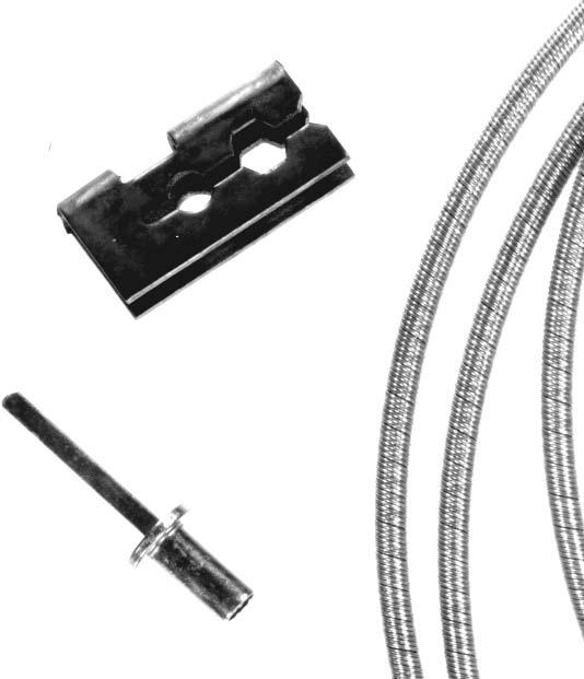 N EW P RODUCT! Core Wire Replacement Kits For replacement of inner core wire only in automotive, light truck, and heavy duty speedometer and tachometer cables.