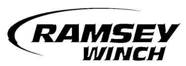 LIMITED WARRANTY RAMSEY WINCH warrants each new RAMSEY Winch to be free from defects in material and workmanship for a period of one () year from date of purchase.