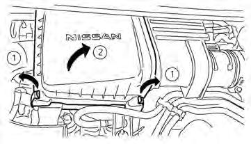 Contact a NISSAN dealer or qualified workshop if checking or replacement is required. CAUTION Use only Genuine NISSAN CVT Fluid NS-3. Do not mix with other fluids.