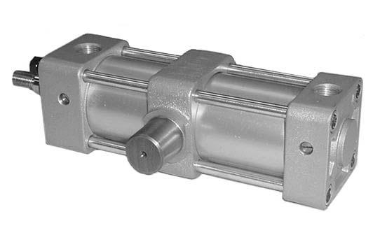 Medium Duty Air Cylinder Series NCA1 Oversized Rod (Standard Rod and Non-Rotating) Specifications Bore size (inch) 1.5 2 2.5 3.25 4 Media Air Max. Operating Pressure Min.