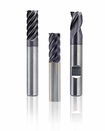 High-Performance Solid Carbide End Mills Finishing Features and Benefits Best surface finish. 5-/6-flute portfolio. Multiple helix offering.