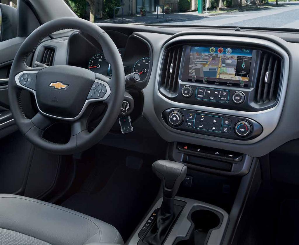 EVEN THE TOUCH-SCREEN IS SMART. Available Chevrolet MyLink 5 lets you arrange icons and features on the color touch-screen. Touch and swipe on the screen just like you do on your smartphone. SHOP.