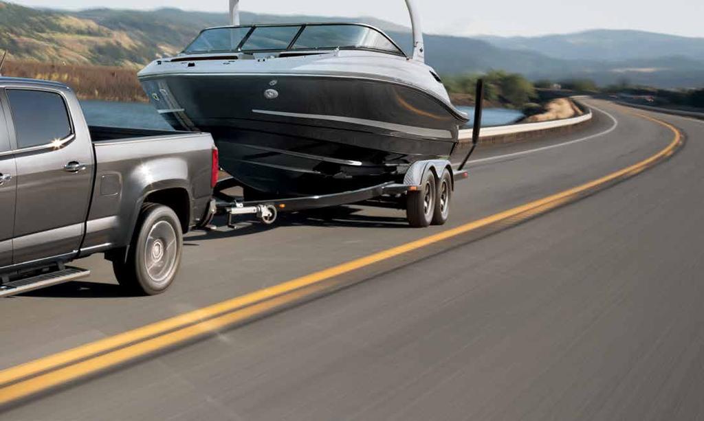 MORE AVAILABLE TOWING THAN ANY COMPETITOR. TRUCK-PROVEN TECHNOLOGIES. Electric Power Steering, 4-wheel disc brakes and long-lasting Duralife brake rotors deliver a confident drive.