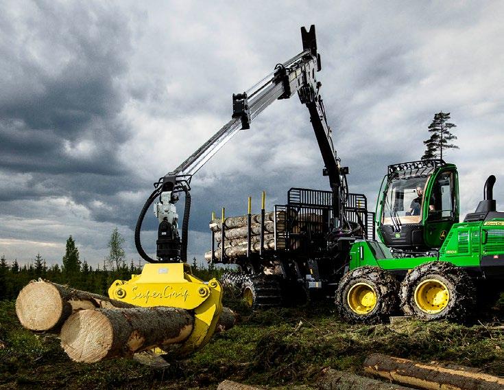 7 / BOOMS WHAT S NEW IN JOHN WHAT S DEERE NEW CTL 2017 FOREST MACHINES / 2016 SMARTER THAN EVER ENHANCED DESIGN TO MATCH YOUR