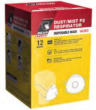 RESPIRATORY MASK AS/NZS 1716:2012 Single use protection mask, provides relief from mechanical and thermal generated particlues.