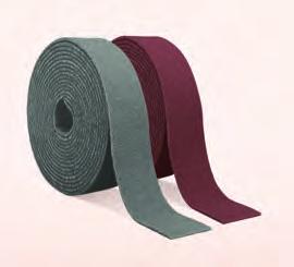 COLOUR GRADE 115mm x 10m PK QTY FINISHING Maroon Very Fine A 66623321812 1 Grey Ultra Fine S 66623321810 1 BEAR-TEX PRE-CUT HAND PADS Pre-cut hand pads, highly flexible and comfortable, easy to tear,