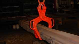 0-IPS Frog lifting tongs designed to lift most styles of railway frogs with a minimum safety factor of 3.
