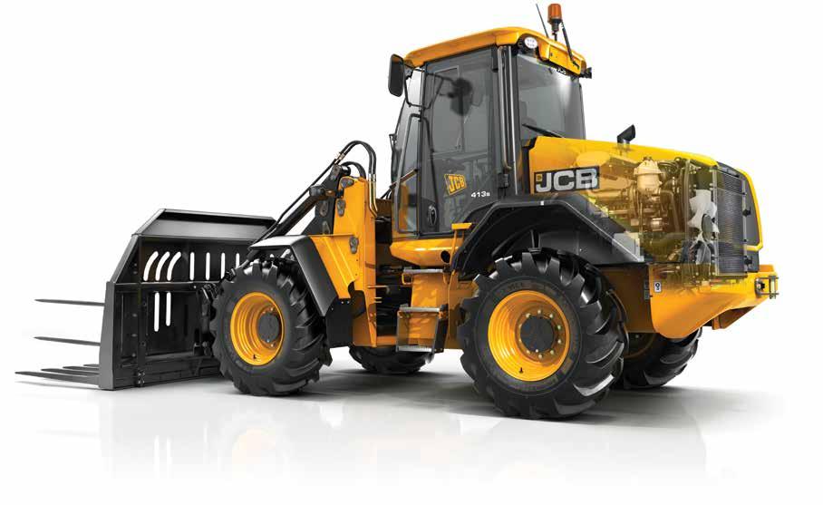 maintenance. JCB EcoMAX doesn t, reducing service and running costs.