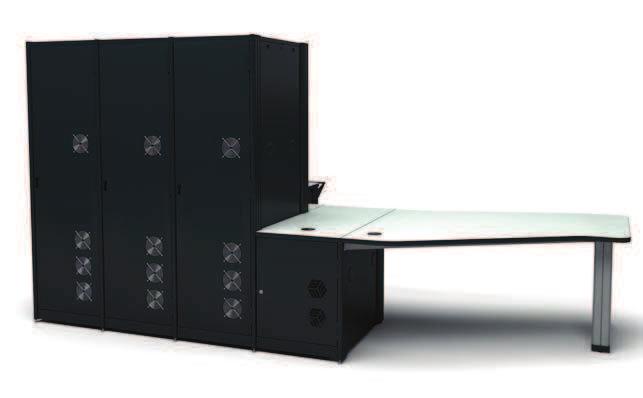 In order to ensure that furniture system and 19! cabinet system are compatible with each another, Knürr Dacobas provides a correspondingly designed 19! range.