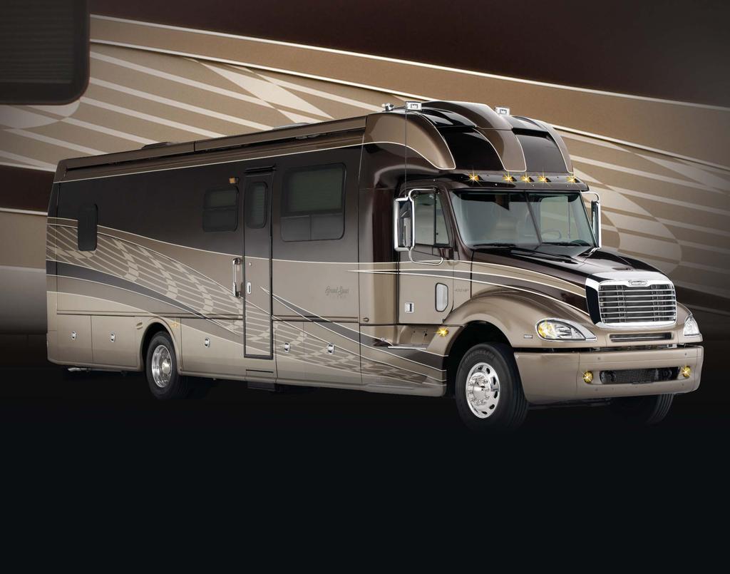 GC400 UL in Tawny Ridge The good life...on wheels. Grand Sport Ultra reaches higher to set the standard for luxury.