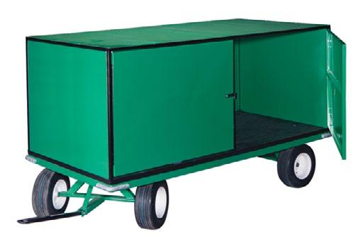 alternative materials.. Custom Options Features and Options: Trailers are painted OSHA Safety Green unless optional color is requested. No.