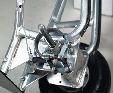 All drum trucks feature a standard chime hook.